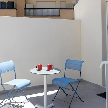 Apartament French Riviera Confidential Centre Les Pins Proche Des Plages *